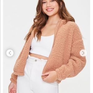 Forever 21 sherpa brown